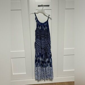 Lane Bryant Ikat Patchwork Midi Dress Women’s         Size 14/16